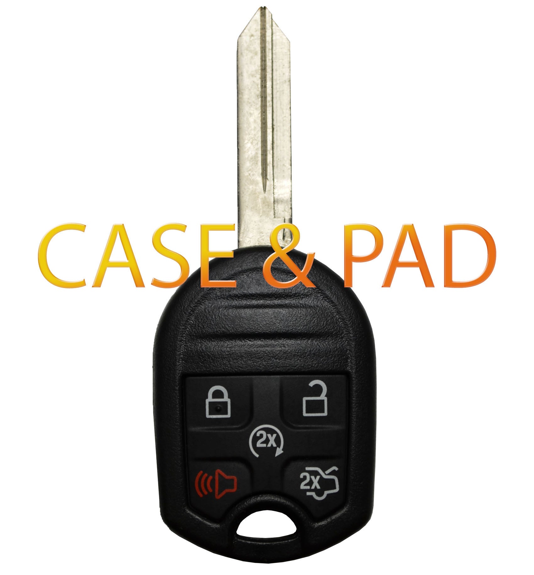 Ford 2011 - 2014 5 Btn Remote Head key (SHELL) - ZIPPY LOCKSHOP