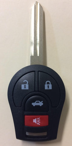 4 Button Remote Head Key for Nissan CWTWB1U816 CWTWB1U751 - ZIPPY LOCKSHOP