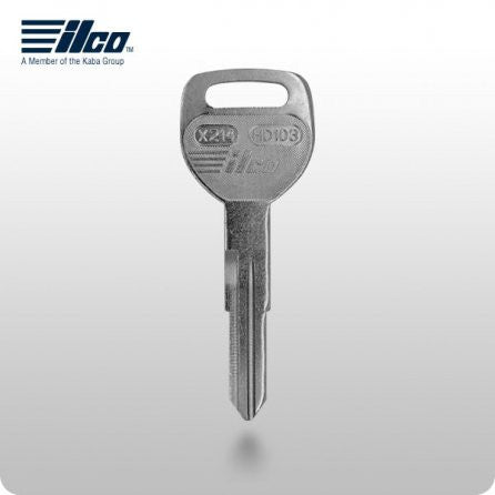 Honda / Acura HD103 / X214 Mechanical Key - ZIPPY LOCKSHOP