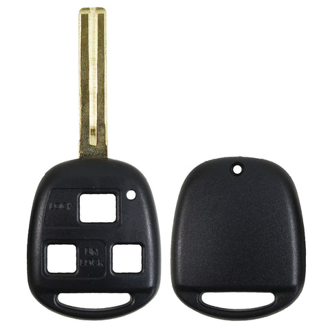 3 Btn Remote Head Key Shell Lexus  (Short Blade) - ZIPPY LOCKSHOP