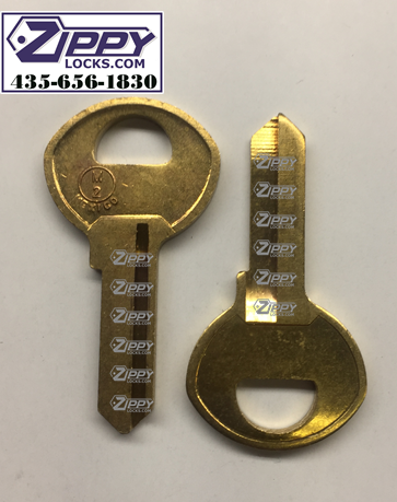 M2 / 1092B Mechanical Padlock Key - ZIPPY LOCKSHOP