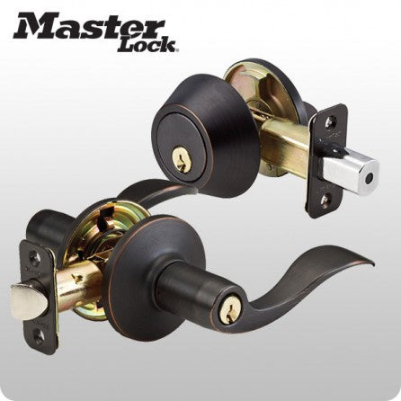 Grade 3 - Master Lock - Entery Lever / Deadbolt Combo - ZIPPY LOCKSHOP