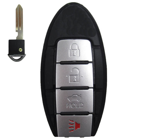 2009-2015 Nissan-Infinity 4 button Proximity Remote w/ Smart Key - ZIPPY LOCKSHOP