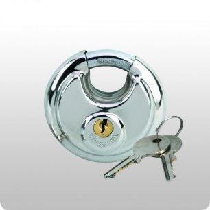 2-3/4" Round Steel Disc Lock - ZIPPY LOCKSHOP