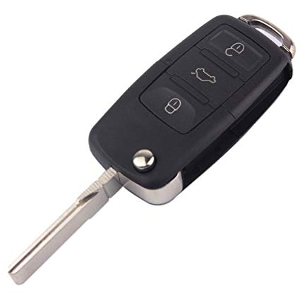 Volkswagen, VW Flip Key Remote CAN - FCC ID:  NBG010206T / NBG010180T