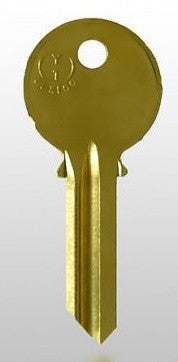 Y1 / 999 5-Pin Yale Key - Brass Finish - ZIPPY LOCKSHOP