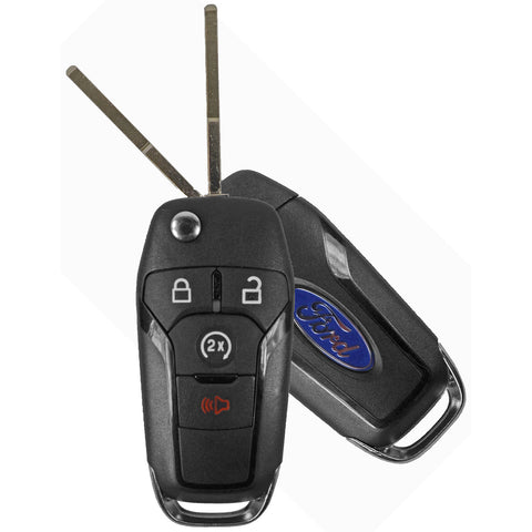 Ford 2015-2017 Explorer, F150 4 Btn Flip Key Remote - FCC ID: N5F-A08TDA - ZIPPY LOCKSHOP