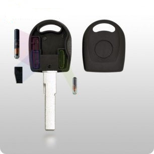 VW Transponder Key SHELL - HU66 Style