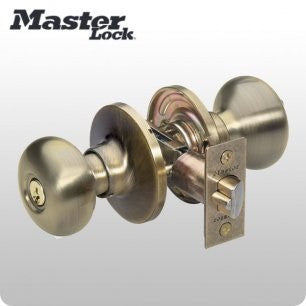 Biscuit Style Knob Door Lock - ENTRY- KW1/SC1 Keyway - ZIPPY LOCKSHOP