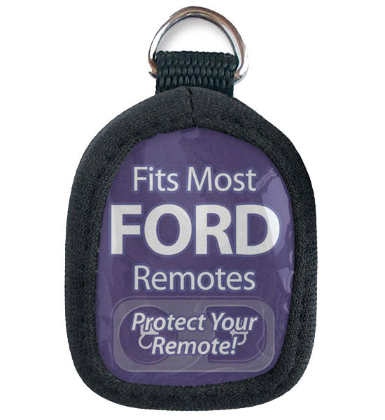 Remote Skins Fits Most FORD Remotes soft cover pouch with key chain loop
