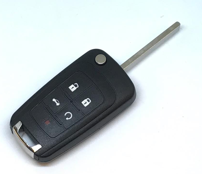Chevrolet, Buick 2010-2018 5 Btn Flip Key Proximity/PEPS Remote - FCC ID: OHT05918179 - ZIPPY LOCKSHOP