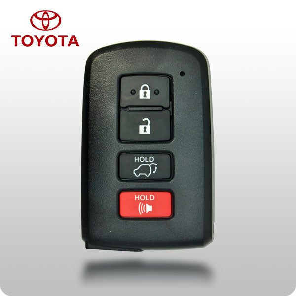 Toyota 2014-2017 Highlander 4-Btn Smart Key w/ Insert Blade - FCC ID: