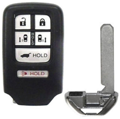 Honda Odyssey 2014-2017 6 Btn Proximity Remote - FCC ID: KR5V1X