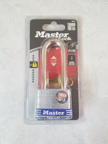 Master Lock #1 Padlock (2-1/2" Shackle)—Carded