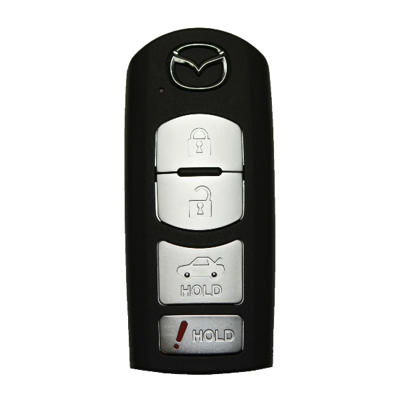 Mazda 2014-2018 3, 6, Miata MX5 4 Btn Proximity Remote - FCC ID: WAZSKE13D01