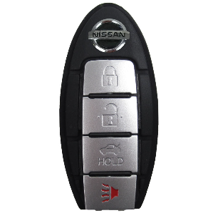 Nissan 2013-2018 Versa, Sentra 4 Btn Proximity Remote Key w/ Insert - FCC ID: CWTWB1U840