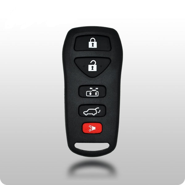 Nissan 5-Button Remote Shell with Rubber Pad - ZIPPY LOCKSHOP