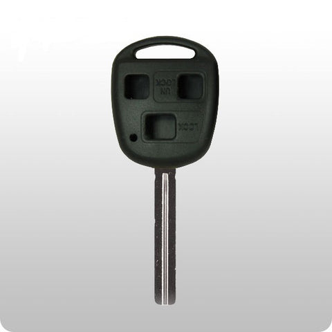 Lexus 3 Btn Remote Head Key Shell (Long HS Blade) - ZIPPY LOCKSHOP
