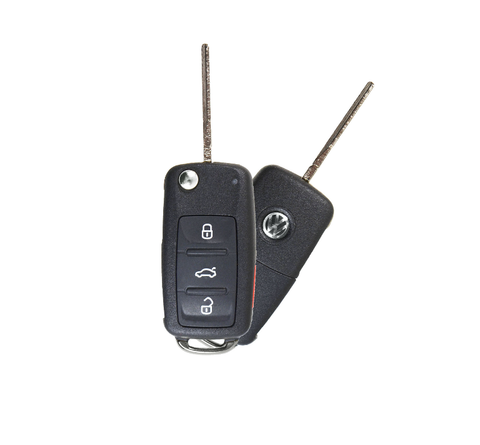 Volkswagen 2011-2016 4 Btn Push-to-Start / Proximity flip Remote - FCC ID: NBG010206T
